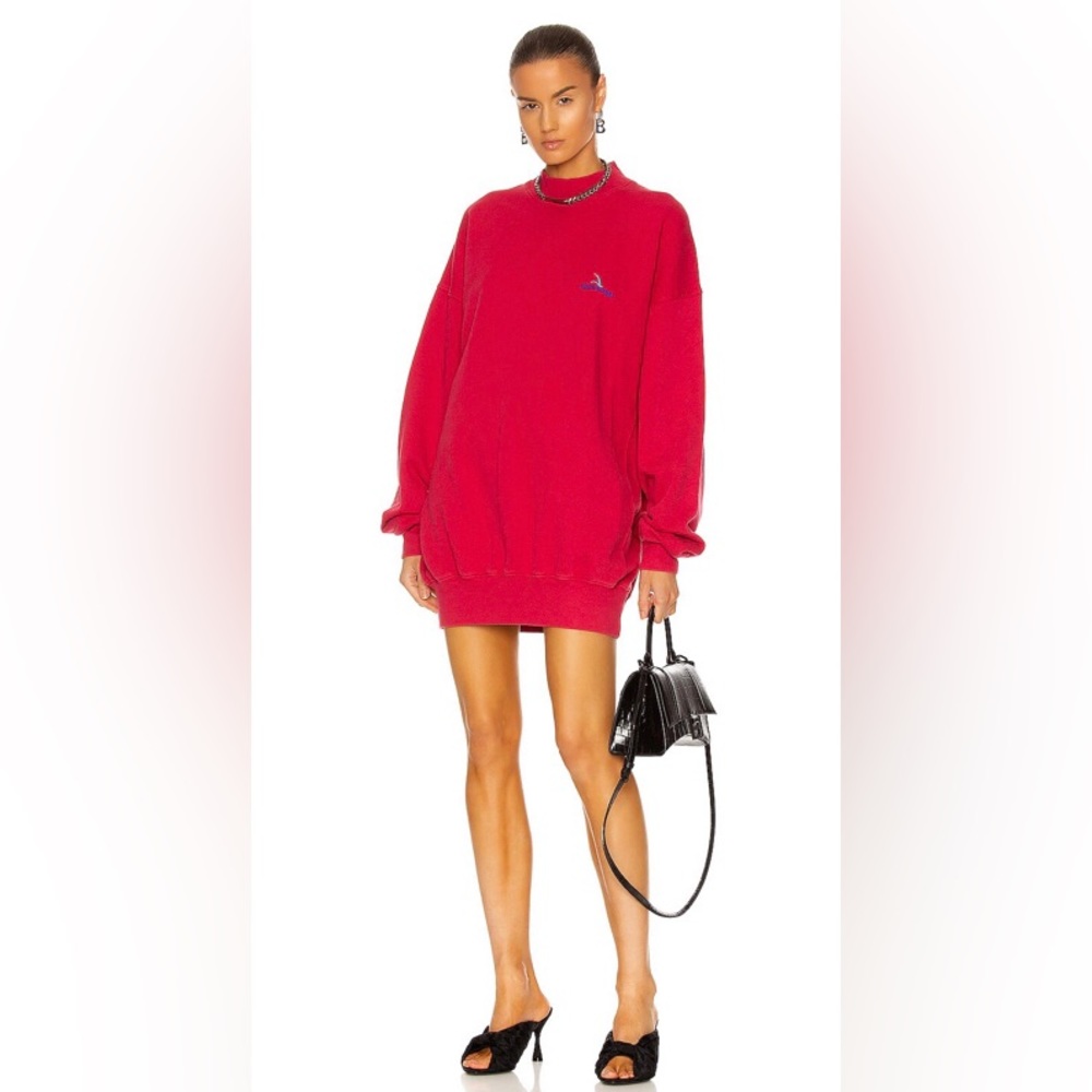 Balenciaga Crewneck Sweater Dress